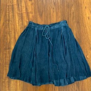Anthropologie Blue skirt
